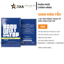1 Bịt Tắm Trắng Thanh Tô Body Wash One Top 30g - BTTTT