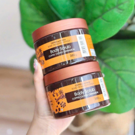 Tẩy Tế Bào Chết Body Scrub Quế Hồi Cà Phê 380g Hỗ Trợ làm Sạch Tế Bào Da Giúp Da Chắc Khỏe