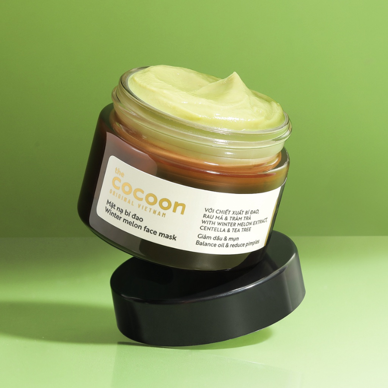 Mặt Nạ Bí Đao Cocoon 30ml Chính Hãng - Hỗ Trợ Giảm Mụn Giảm Dầu Giúp Làm Dịu Da