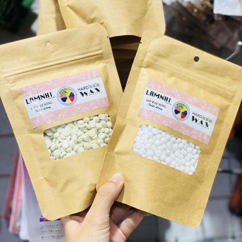 Sáp Wax Nóng Triệt Lông Lamnhi 100g - Hỗ Trợ Loại Bỏ Lông Giúp Da Mịn Màn