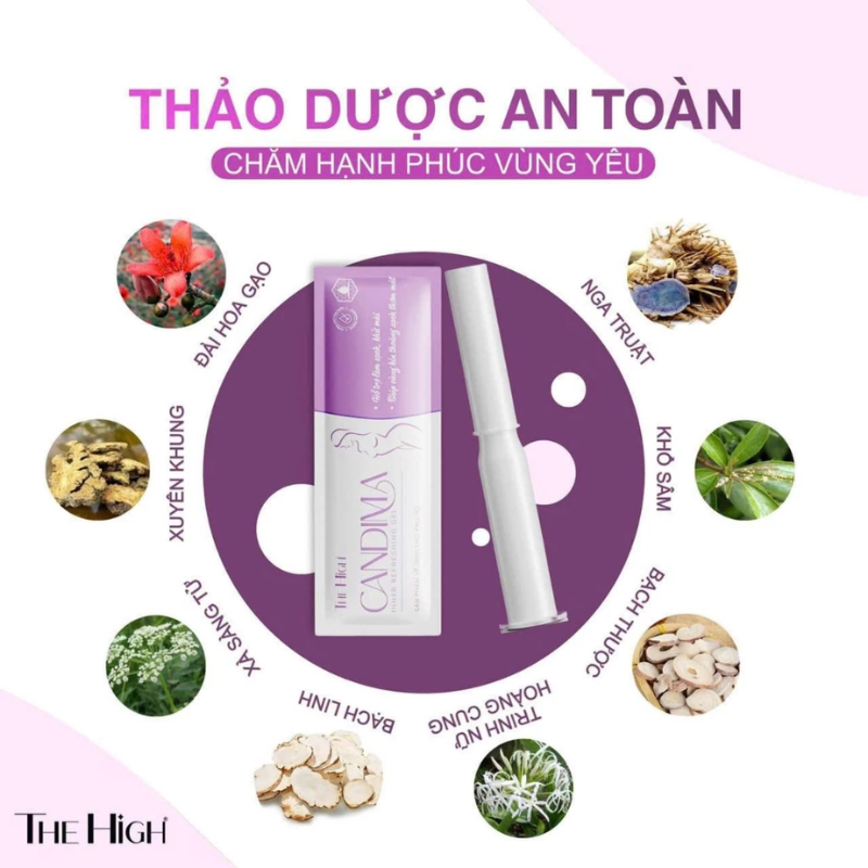 26503_9_20250725115505-1.png Gel Dung Dịch Vệ Sinh Phụ Nữ Candima The High Hộp 8 Gói 5ML - Dung Dịch Vệ Sinh The High - 8938524466984