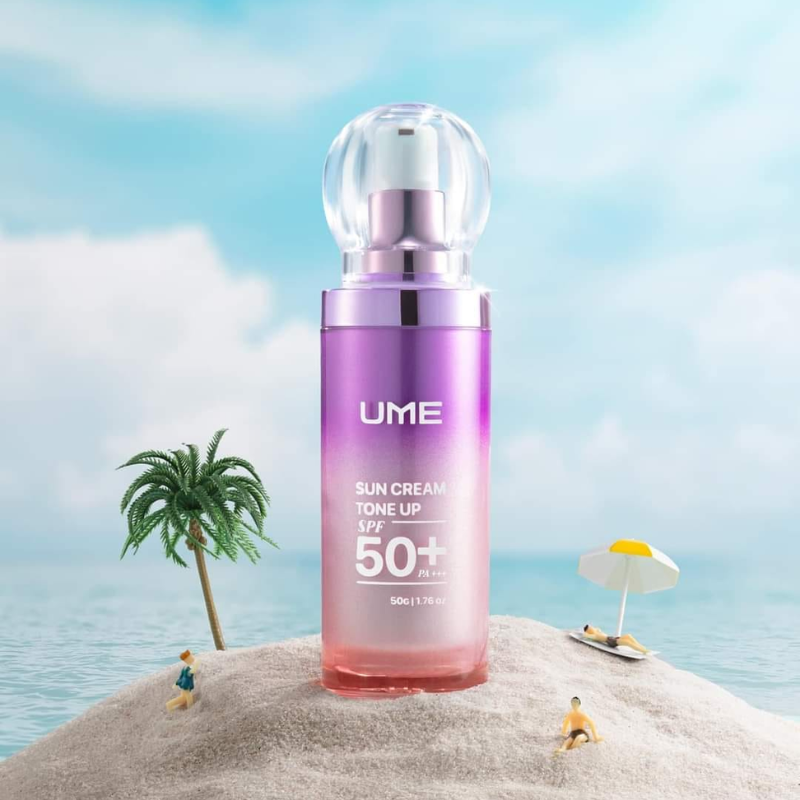 Kem Chống Nắng Ume 50g - Tặng Kèm Kem Dưỡng Ẩm 20g