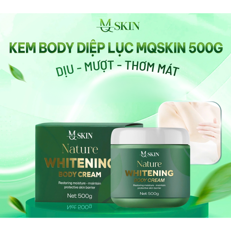 26512_8_20250730151728-2.png Kem Body Diệp Lục Mq Skin 500g - Kem Body Mqskin Nature Whitening Body Cream Chính Hãng - KBDLMQSKIN500G