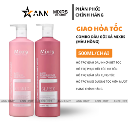 Combo Gội Xả Mixrs Màu Hồng 500ml - MIXRSHONG