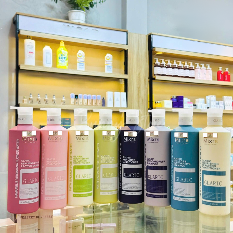 Combo Gội Xả Mixrs Màu Xanh Dương 500ml