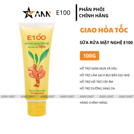 Sữa Rửa Mặt Nghệ E100 100g - 8935125812493