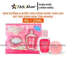 Kem Dưỡng 4g & Nước Hoa Hồng 25ml Kone Thái Lan Hàng Chính Hãng - 8857121333171
