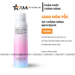 Xịt Chống Nắng Toàn Diện Maycreate 150ml - 6925466291530