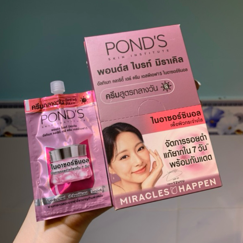 Kem Dưỡng Da Mặt Ponds Thái Lan Hộp 6 Gói x 6,5g