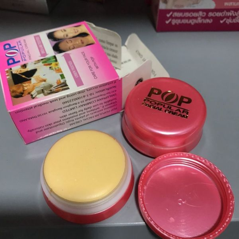 Sỉ kem Dưỡng Da Mặt Pop Thái Lan 100g