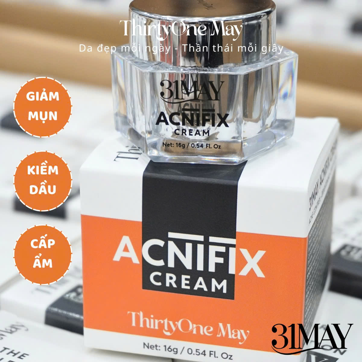 26546_z6908923770120-5087b9c68d3657032c6a141ec4976cf4_20250820225132-6.jpg Kem Mụn 31may Acnifix 16g – Face Thirty One May Acnifix Chính Hãng - 8938562528088