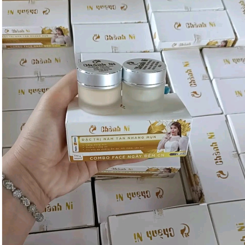 Combo Kem Face Chành Ni Ngày Đêm 10g/hủ