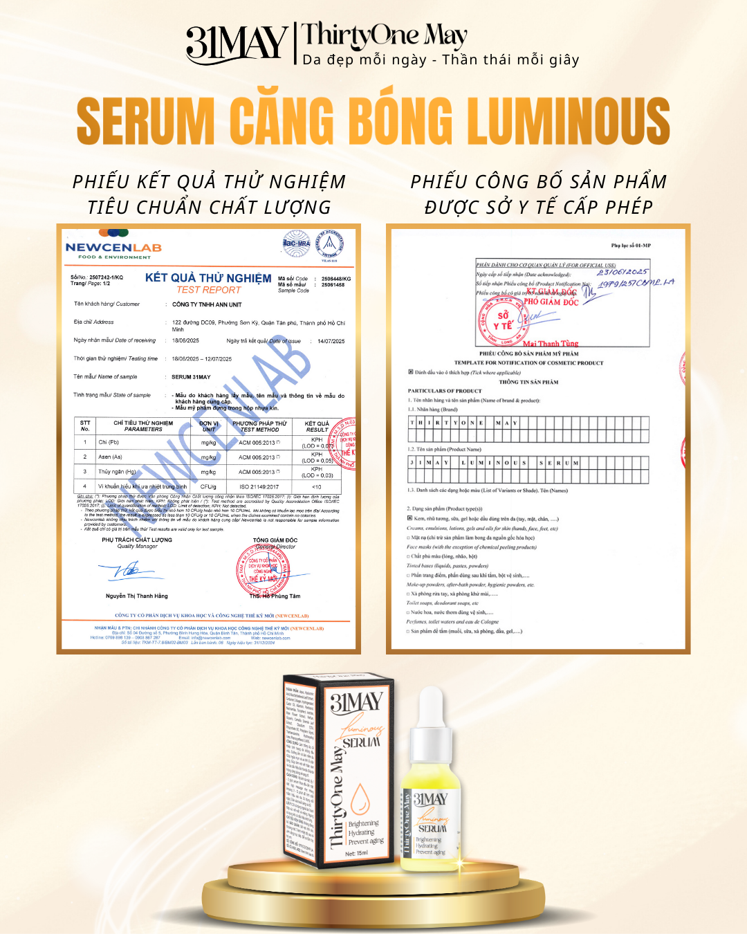 26559_2_20250830171026-3.png Combo Kem Nám 31may - Serum 31May Luminous 15ml Và Kem Face Nám 31May Radiant 16g - Mỹ Phẩm Thirty One May - CBDUONG31MAY