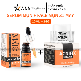 Combo Kem Mụn 31may Acnifix 15g & Serum Mụn 31may Acnidrop 10ml - Mỹ Phẩm Thirty One May - CBMUN31MAY