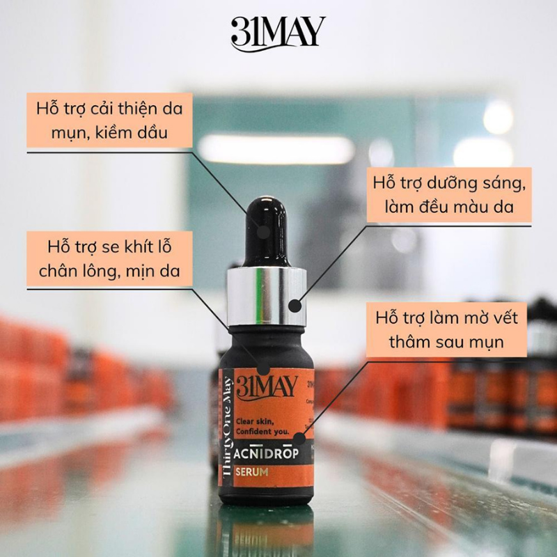 26562_17_20250811145947-6.png Combo Kem Mụn 31may Acnifix 15g & Serum Mụn 31may Acnidrop 10ml & Sữa Rửa Mặt 31may Hydra Cleanser 100ml - Mỹ Phẩm Thirty One May - CB3MUN31MAY