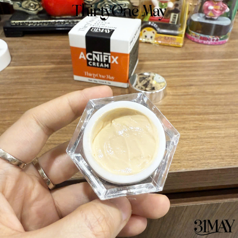 26562_31_20250811164506-5.png Combo Kem Mụn 31may Acnifix 15g & Serum Mụn 31may Acnidrop 10ml & Sữa Rửa Mặt 31may Hydra Cleanser 100ml - Mỹ Phẩm Thirty One May - CB3MUN31MAY