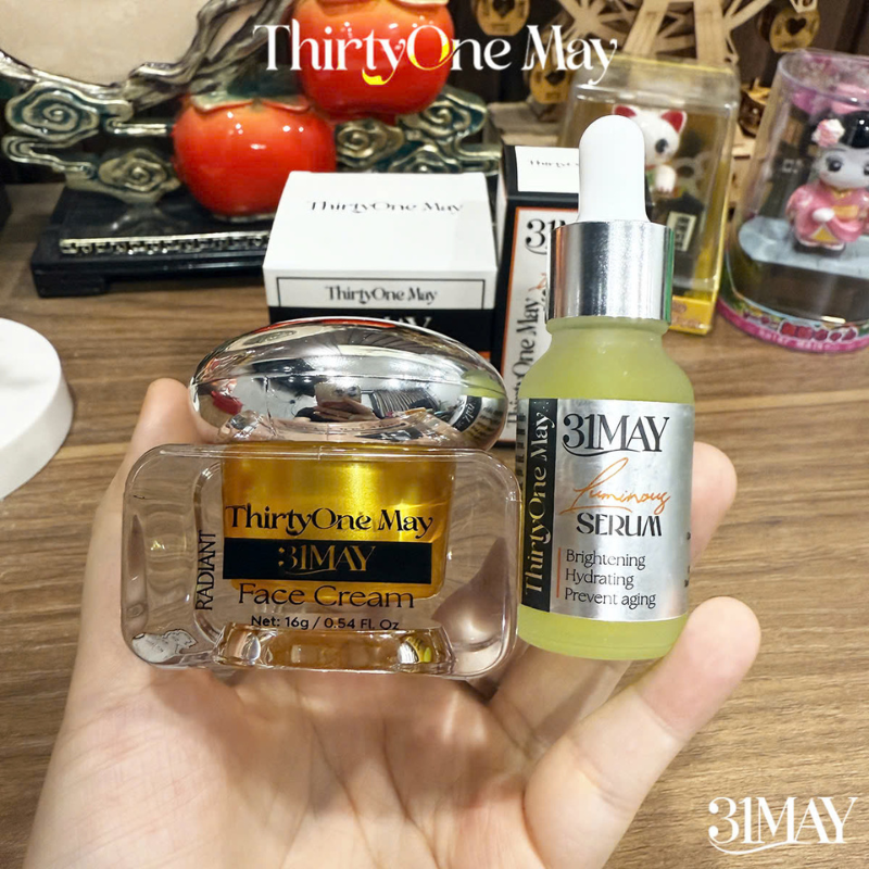 26563_26_20250811164417-5.png Combo Kem Nám 31may 16g & Serum Cang Bóng 31may Acnidrop 10ml & Sữa Rửa Mặt 31may Hydra Cleanser 100ml - Mỹ Phẩm Thirty One May - CB3NAM31MAY