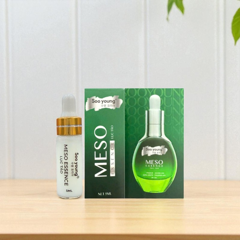 Serum Meso Essence Lục Tảo Soo Young Mini 5ml - Dành Cho Da Nám