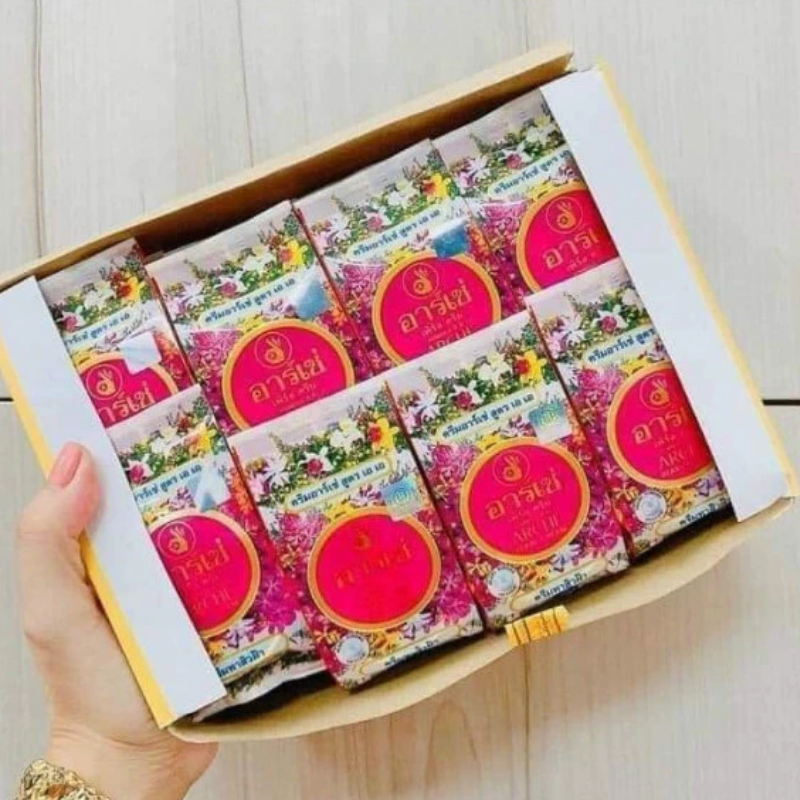 26571_17_20250816120830-1.png Combo 2 Hộp Kem Face Sâm Dưỡng Sáng Da Mặt Arche Pearl Cream AC Thái Lan 5g/hộp - 8850252030049