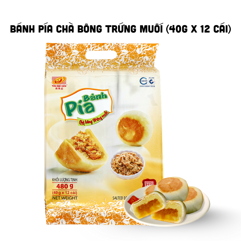 26631_54_20250828151410-1.png Bánh Pía Chà Bông Trứng Muối Tân Huê Viên Thơm Ngon 480g (40g x 12 cái) - 8936014311813