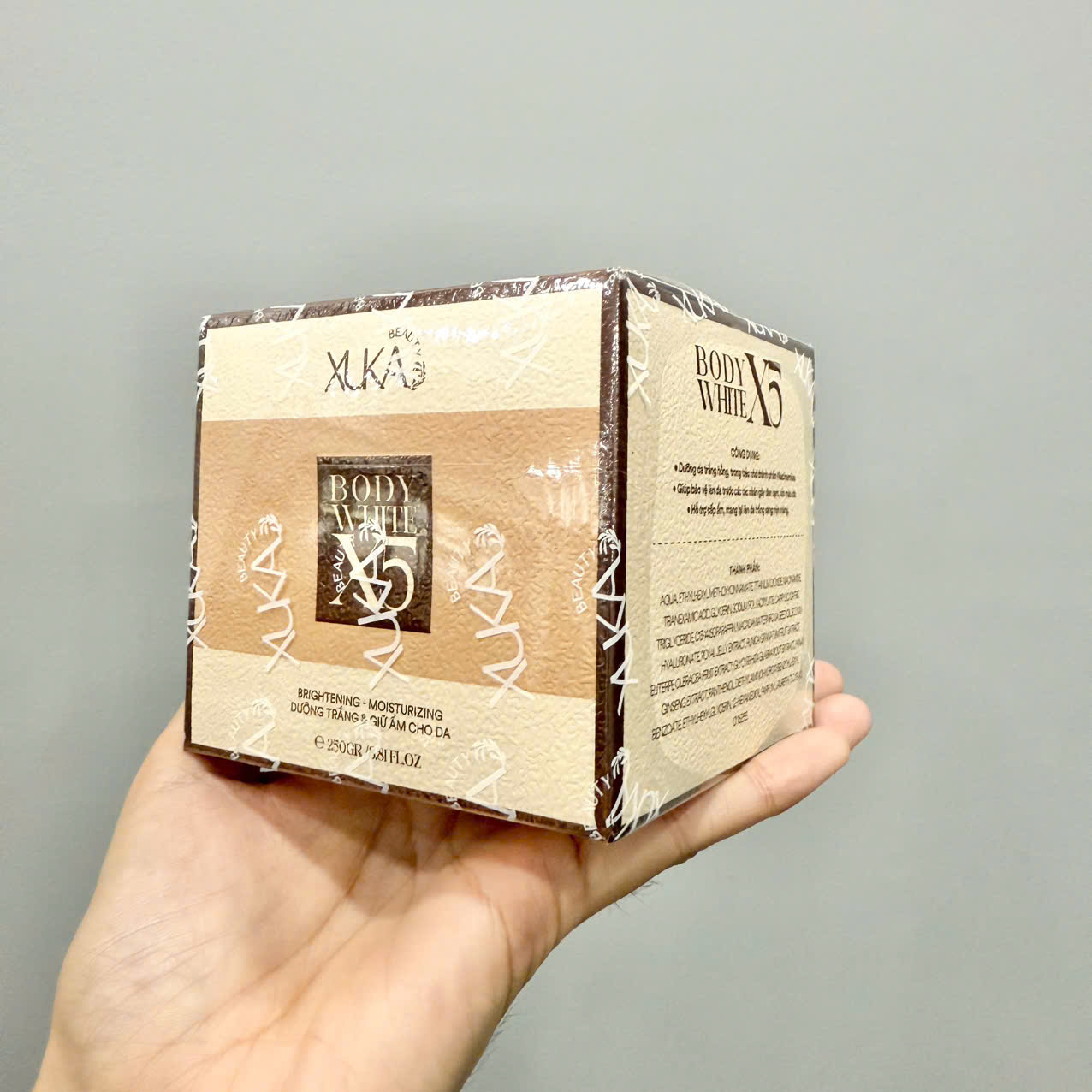 Kho sỉ kem Body Xuka Beauty White X5 250g