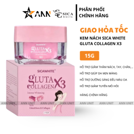 Kem Thâm Nách Gluta Collagen x3 Sica White 10g - 8936226110860