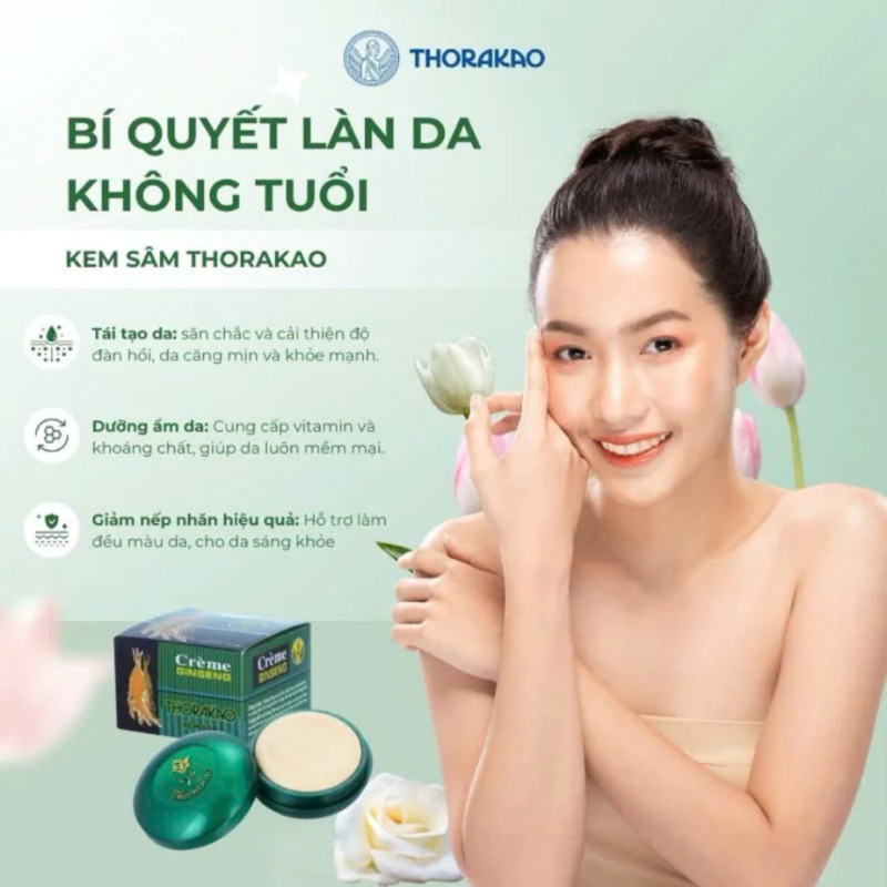Kho sỉ kem Face Nhân Sâm Thorakao 7g