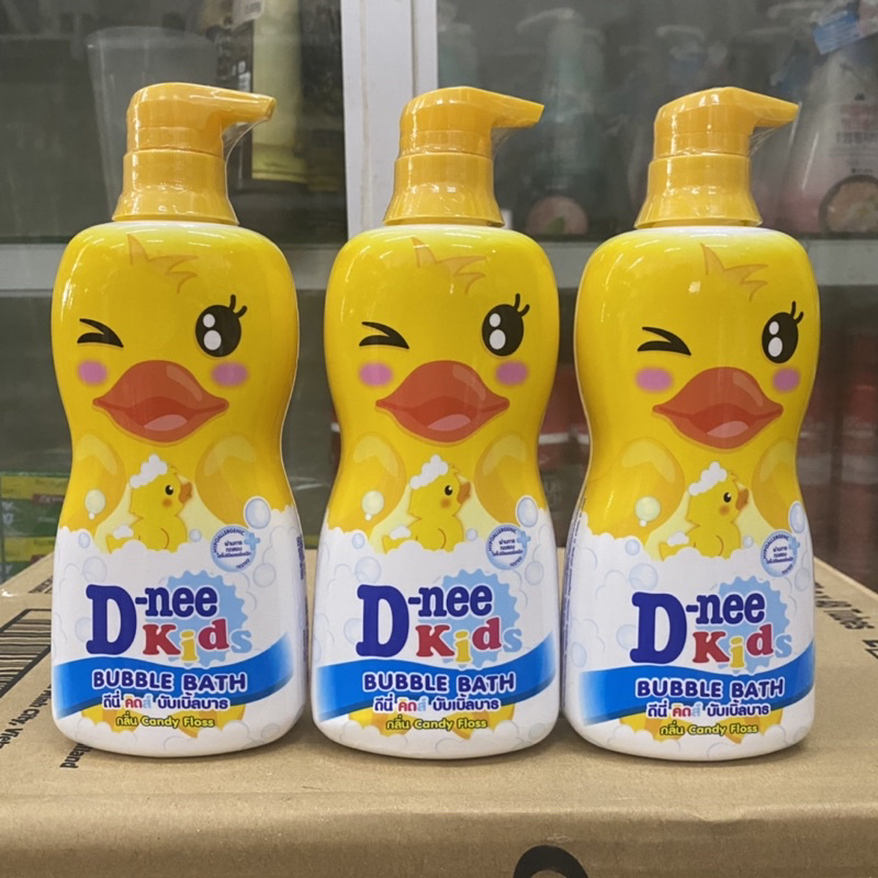 Sữa Tắm Gội Toàn Thân Cho Bé Dnee Kid Thái Lan Vịt Vàng 350ml