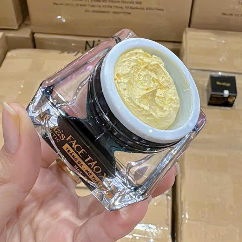 Sỉ combo Tái Sinh Nicolas - Serum Peeling 30ml & Kem Face Men Tảo Xanh Collagen 5g