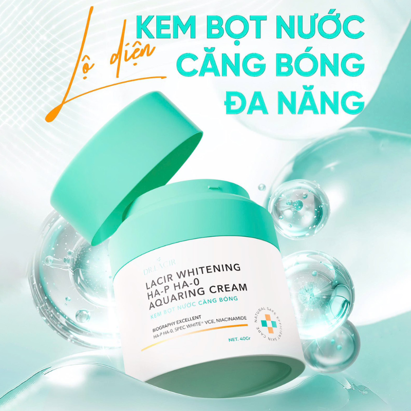 26709_4_20250906100908-1.png Kem Bọt Nước Căng Bóng Dr Lacir Whitening Ha-p Ha-o Aquaring Cream Ban Đêm 40g - 8938562021121