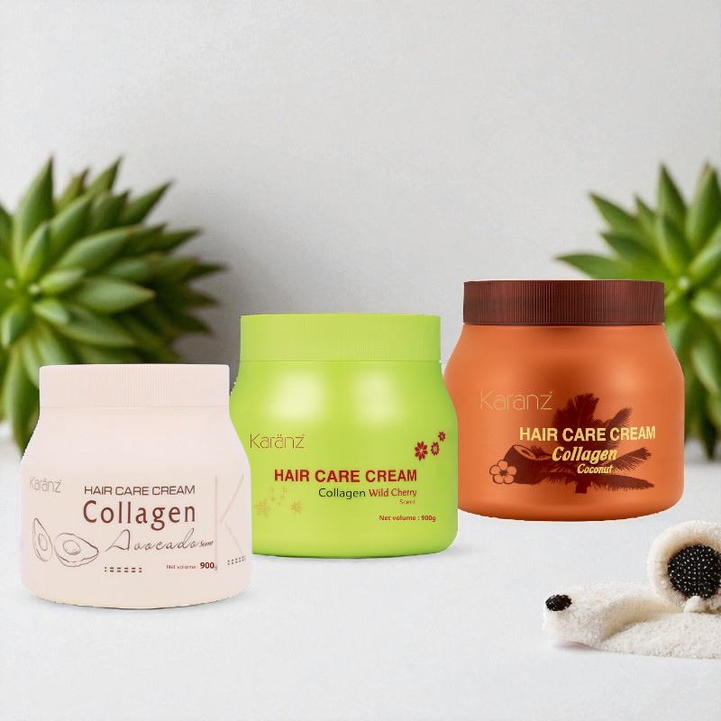 Kem Hấp Ủ Tóc Hương Cherry Karanz 900ml - Hấp Ủ Tóc Karanz