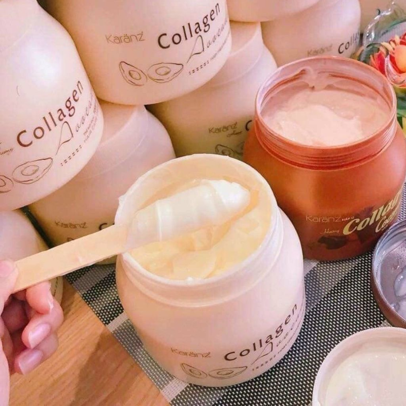 Kem Hấp Ủ Tóc Hương Dừa Karanz 900ml - Hấp Ủ Tóc Karanz