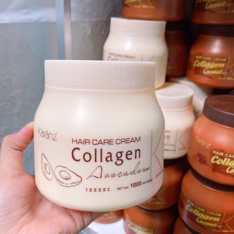 Kem Hấp Ủ Tóc Hương Bơ Karanz 900ml - Hấp Ủ Tóc Karanz