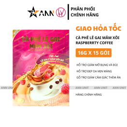 Cà Phê Lê Gai Mâm Xôi Pearberry Coffee 24g (16g/15 gói) - 8938563422033