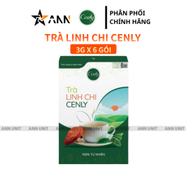 Trà Thảo Mộc Linh Chi Cenly Từ Thiên Nhiên Hộp 18g (3g x 6 Gói) - TLCC18G