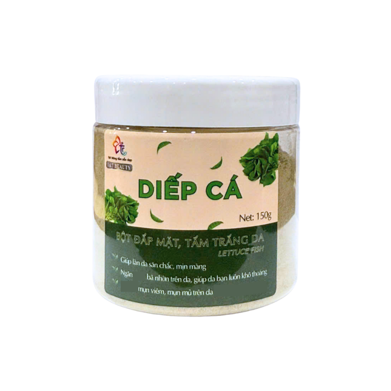 Bột Đắp Mặt Tắm Trắng Da Diếp Cá Nguyên Chất T&T Beauty 150g/Hộp