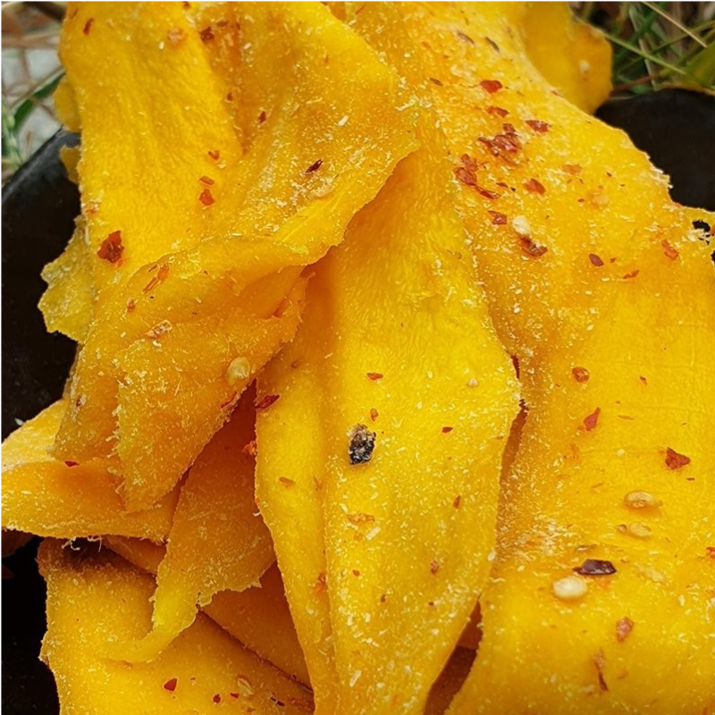 Kho sỉ xoài Sấy Dẻo Muối Ớt 100g Thơm Ngon Túi Zip