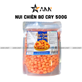 Nui Chiên Bơ Cay Cam 500g Giòn Ngon Túi Zip - 8936208934620