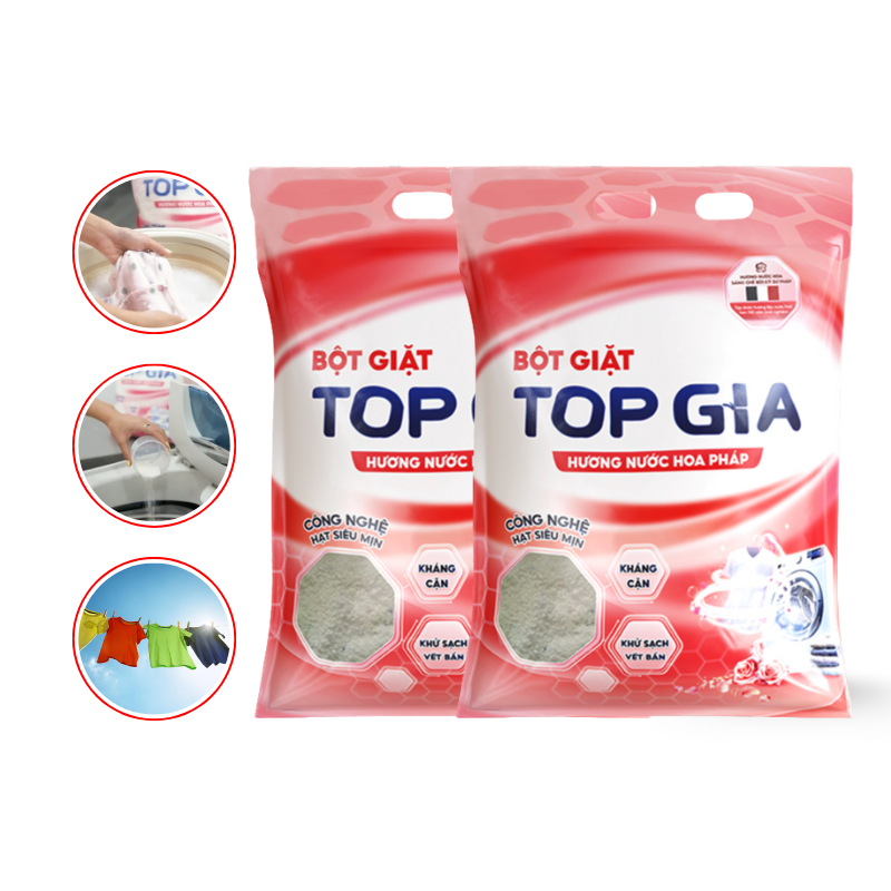 26885_24_20251015153400-2.png Combo 2 Túi Bột Giặt Quần Áo Top Gia 850g/Túi Hương Nước Hoa Pháp - BGQA04