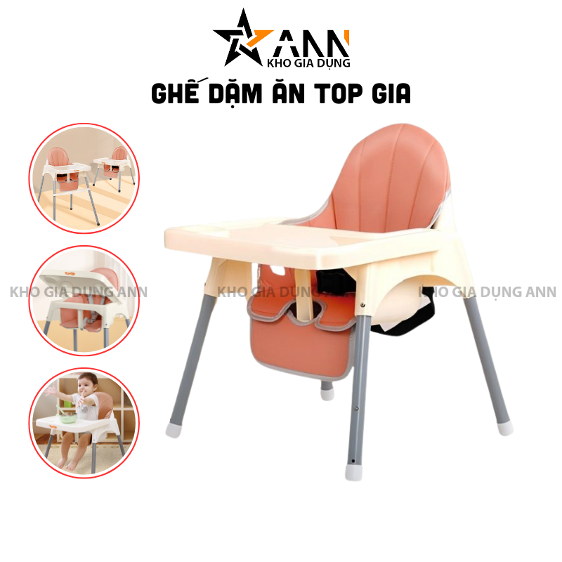Ghế Dặm Ăn Cho Bé Top Gia Có Tùy Chỉnh Cao Thấp