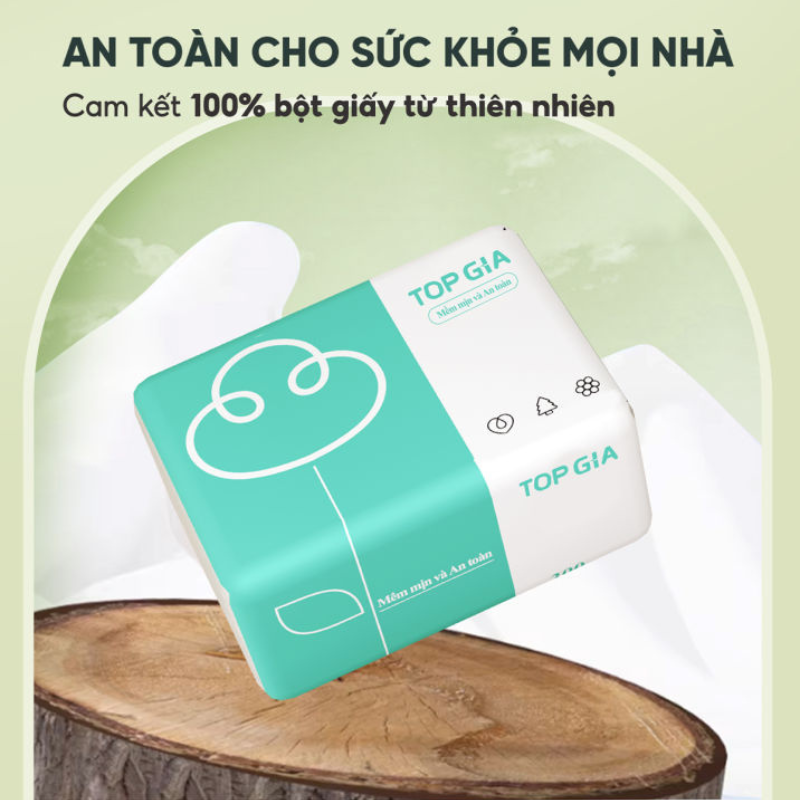 26901_14_20251017093222.png 1 Thùng 30 Gói Khăn Giấy Ăn 3 Màu Top Gia Loại Nhỏ - KGR14
