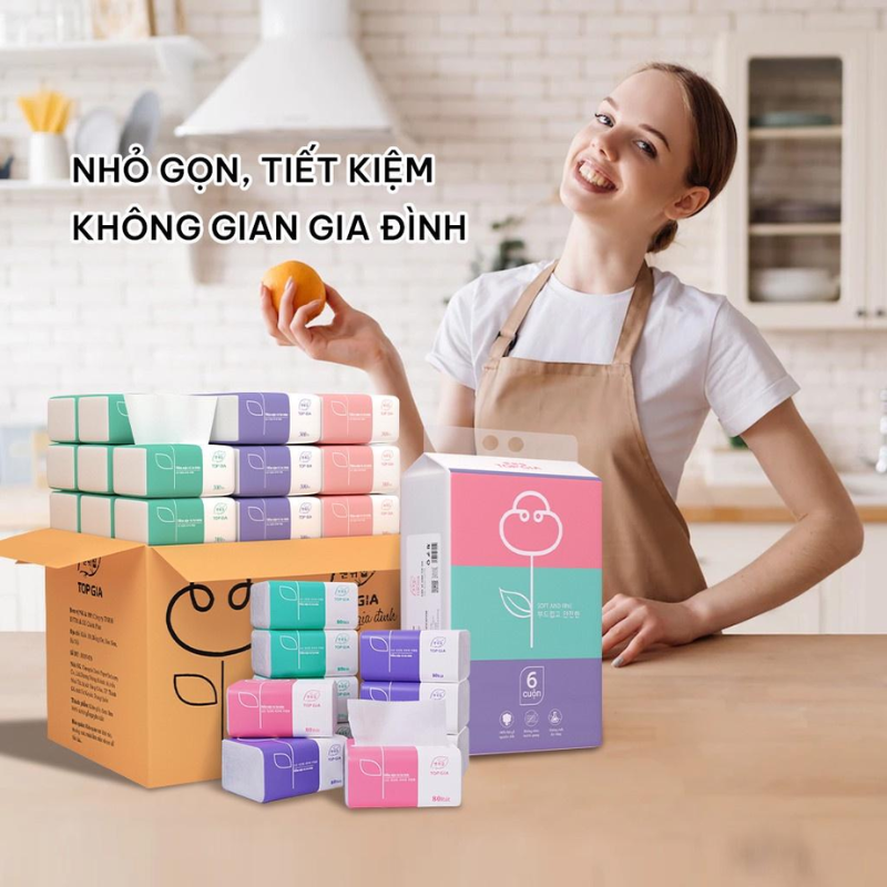 26901_16_20251017093223.png 1 Thùng 30 Gói Khăn Giấy Ăn 3 Màu Top Gia Loại Nhỏ - KGR14