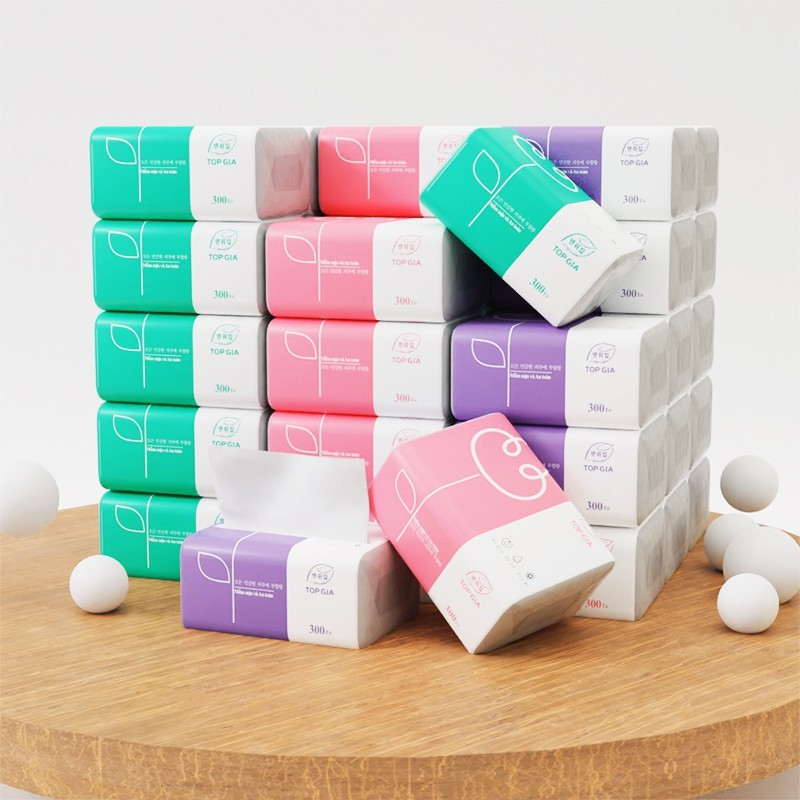 26901_8_20251017093219.png 1 Thùng 30 Gói Khăn Giấy Ăn 3 Màu Top Gia Loại Nhỏ - KGR14