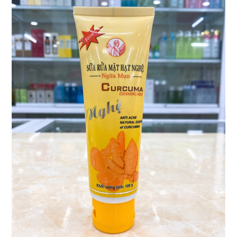 Sữa Rửa Mặt Hạt Nghệ Ngừa Mụn Thorakao 100g