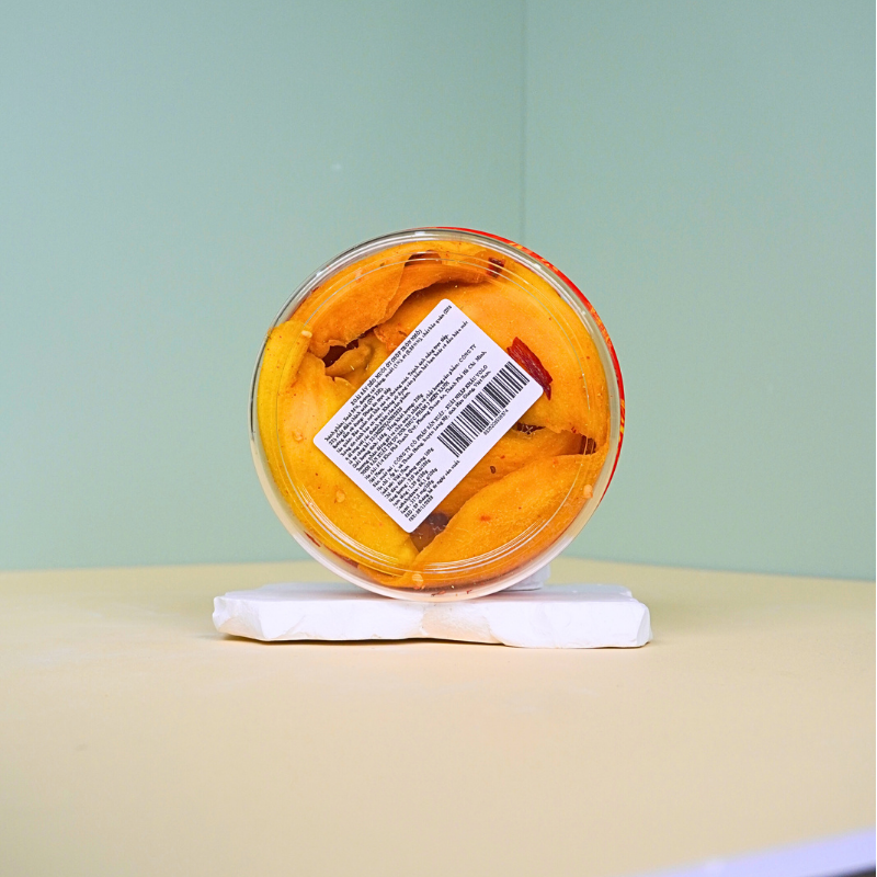 26979_65_20251113100410.png Xoài Sấy Dẻo Muối Ớt 230g Hộp Tròn Nhỏ Hộp Quà Tết 2026 - XSDMOHTN230G