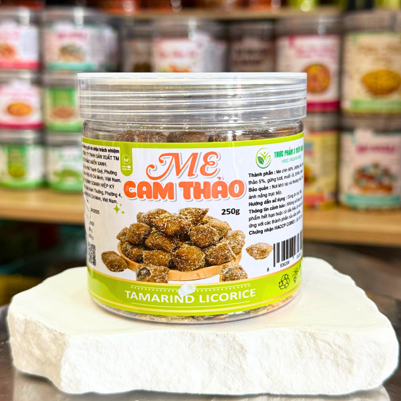 Kẹo Me Cam Thảo Mini 250g - Hộp Pet