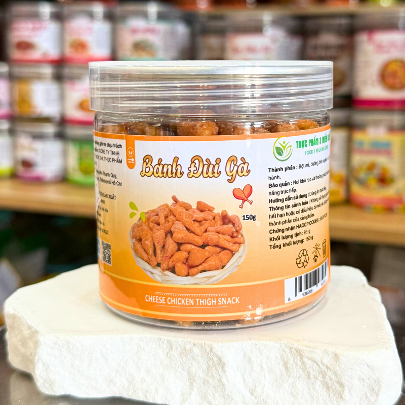 Bánh Đùi Gà Mini Thơm Ngon 150g - Hộp Pet