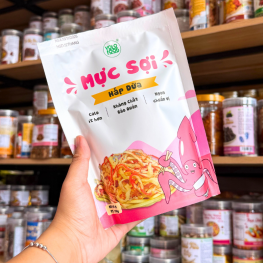 Mực Ống Xé Sợi Sấy Khô Thương Hiệu Yolo - Gói 100g - MOXSSKYG100G