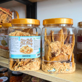 Cơm Cháy Chà Bông Thơm Ngon 500g - Hộp Lớn - CCCBHL500G