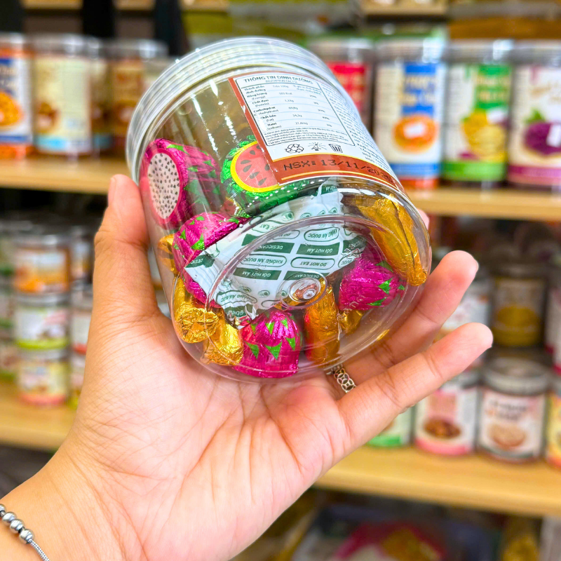 Kho sỉ kẹo Socola Mix Mini 250g - Hộp Pet